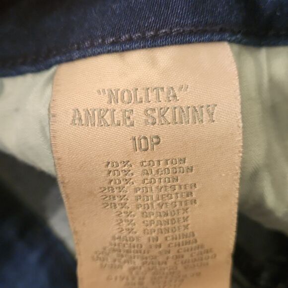 Hydraulic Women's "Nolita" Skinny Ankle Jeans in Dark Wash Size 10P - Picture 9 of 10